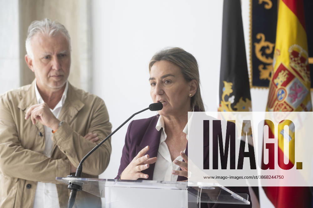 Ángel Víctor Torres chairs a meeting of the Situation Committee for the autonomous city of Ceuta. The Minister of Education, Vocational Training, and Sports, Milagros Tolón, and the Minister of Territorial Policy and Democratic Memory, Ángel Víctor Torres, during the meeting of the Situation Committee for the autonomous city, held at the Government Delegation on September 30, 2026, in Ceuta, Spain. Torres announced that the government will allocate 40.3 million to security and sanitation in Ceuta and that the space next to the prison will be designated as a new shelter facility. SEPTEMBER 30, 2026 Ceuta, Spain