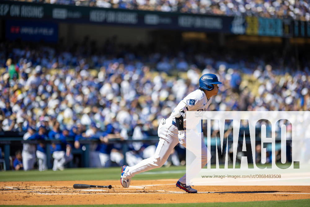 Los Angeles Dodgers Shohei Ohtani during Game 1 of the NLDS between the Los Angeles Dodgers and Atlanta Braves at Dodger Stadium today Saturday 3 October 2026 .I. . Los Angeles USA - ZUMAa60_ 20261003_zaf_a60_021