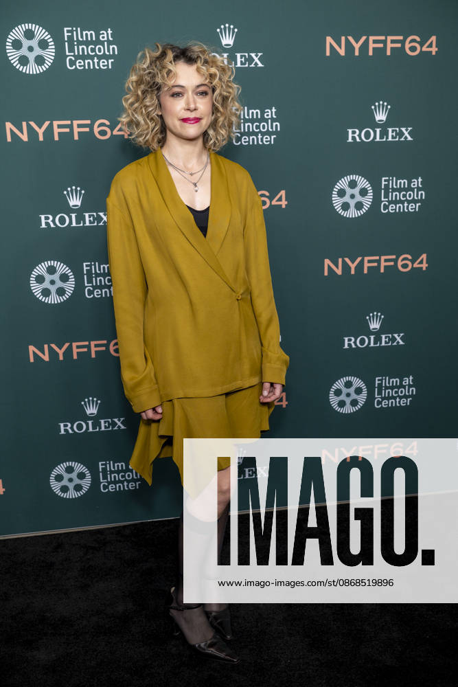 TATIANA MASLANY attends the premiere of A Statement at the 64th annual New York Film Festival at Alice Tully Hall, Lincoln Center in New York. 3 October 2026 New York USA - ZUMAa265 20261003_zep_a265_029