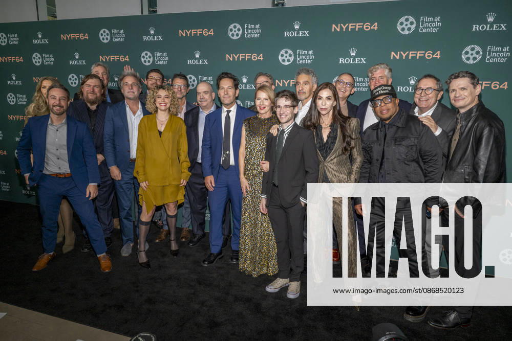 The cast and creative team of A Statement attend thier premiere at the 64th annual New York Film Festival at Alice Tully Hall, Lincoln Center in New York. 3 October 2026 New York USA - ZUMAa265 20261003_zep_a265_078