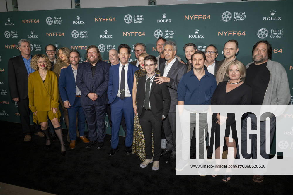 The cast and creative team of A Statement attend thier premiere at the 64th annual New York Film Festival at Alice Tully Hall, Lincoln Center in New York. 3 October 2026 New York USA - ZUMAa265 20261003_zep_a265_079