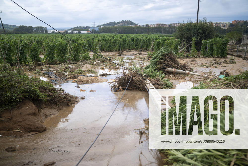 Heavy rains in Catalonia leave two dead and the Besòs River at risk of flooding; mud and standing water caused by torrential rains, October 4, 2026, in Montornès del Vallès, Barcelona, Catalonia, Spain. The storm hitting Catalonia has left two people dead in the region. The president of the Generalitat, Salvador Illa, reported the death in Tordera of a 75-year-old man, who was at a campground when a wall reportedly collapsed on him. The second victim is a person who had been reported missing and was found in Montornès del Vallès. Emergency services are searching for another missing person in Riera de Pineda de Mar. The rains and storms have put eleven autonomous communities on alert this Sunday in Spain, including a red alert with torrenti