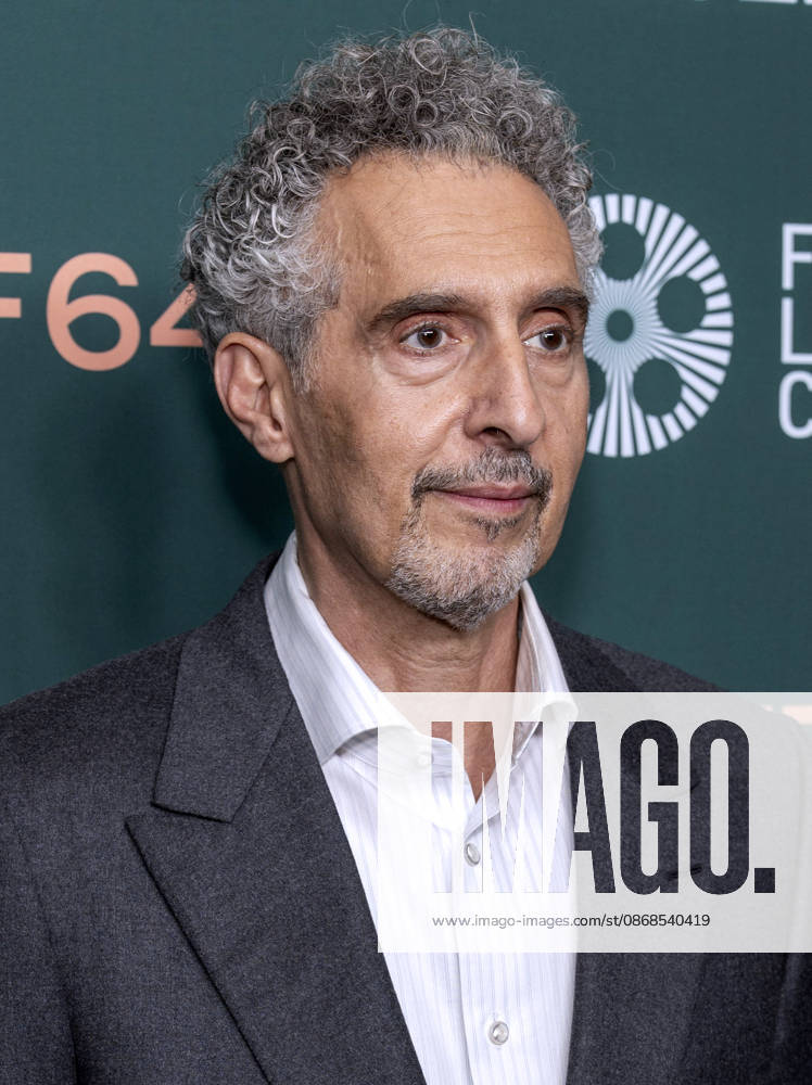 John Turturro attends the 64th New York Film Festival Tom McCarthyâ€⠢s A Statement World Premiere. Held at Alice Tully Hall at Lincoln Center in New York. Zuma Press. October 3, 2026. New York United States - ZUMAp281 20261003_zea_p281_053