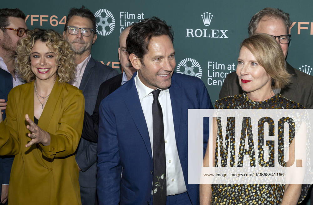 Tatiana Maslany, Paul Rudd and Amy Ryan attend the 64th New York Film Festival Tom McCarthyÃ¢â‚¬â ¢s A Statement World Premiere. Held at Alice Tully Hall at Lincoln Center in New York. Zuma Press. October 3, 2026. New York United States - ZUMAp281 20261003_zea_p281_079