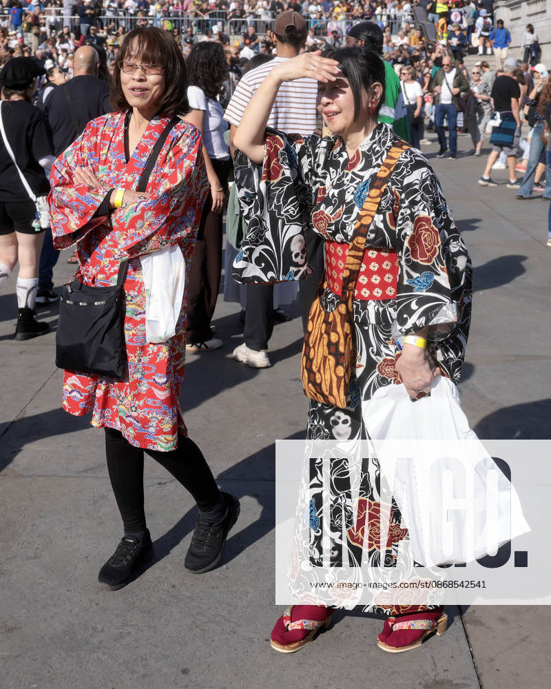 . 04 10 2026. London, United Kingdom. Japan Matsuri Trafalgar Square 2026. Japan Matsuri, The UK s biggest annual festival of Japanese culture and food, returns to Trafalgar Square, London. xMartynxWheatleyx xi-Imagesx IIM-27042-0002