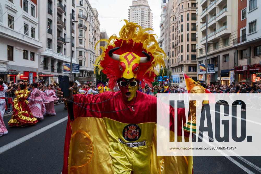 Ayuso Attends the Hispanic Heritage Parade in Madrid Hispanic Heritage Parade, October 4, 2025, in Madrid, Spain. For the third consecutive year, the Hispanic Heritage Parade wound its way down Gran Vía, with the largest display to date. Twenty countries from the Americas, plus the United States, Equatorial Guinea, the Philippines, Guam, and the Northern Mariana Islands, were the stars of this year’s event. OCTOBER 4, 2026, Madrid, Spain
