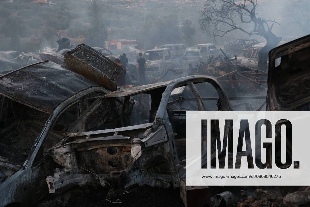 Israeli Settlers Set Fire To Olive Trees And Car Scrap Yard Near Silwad SILWAD, WEST BANK, PALESTINE OCTOBER 4, 2026: Israeli settlers set fire to olive trees and a car scrap yard between the villages of Ein Yabrud and Silwad, according to the information provided. The owner of the repair shop said more than 50 cars were destroyed in the fire. The incident occurred amid ongoing attacks targeting Palestinian property and agricultural land in the area. Fires affecting olive trees and other Palestinian property have also been reported in areas around Silwad. Ramallah Palestine, State of