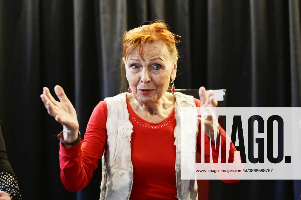 Sibylle Kuhne joining the discussion at the East-West Art Talks in a salon format—a tribute to Ida Dehmel at the Literaturhaus Alte Synagoge in Görlitz, October 4, 2026 Foto:xM.xWehnertx xFuturexImagex rueber_6013