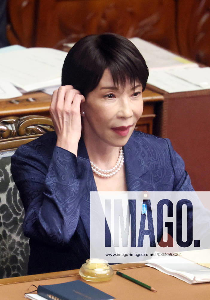 Tokyo, Japan - Japanese Prime Minister Sanae Takaichi smiles after she deliveres her policy speech at Lower House s plenary session at the National Diet in Tokyo on Monday, October 5, 2026. The 69-day extraordinary Diet session will convene through December 12. (photo by Yoshio Tsunoda AFLO) aflo_353477596