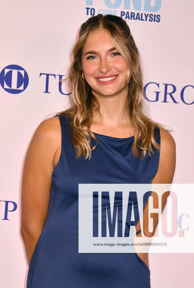 NEW YORK, NY - OCTOBER 5: Monica Aksamit at the 41st Annual Great Sports Legends Dinner on October 5, 2026 at the New York Hilton in New York City.