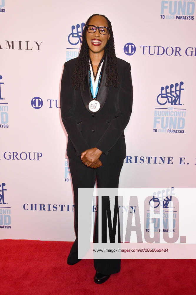 NEW YORK, NY - OCTOBER 5: Chamique Holdsclaw at the 41st Annual Great Sports Legends Dinner on October 5, 2026 at the New York Hilton in New York City.