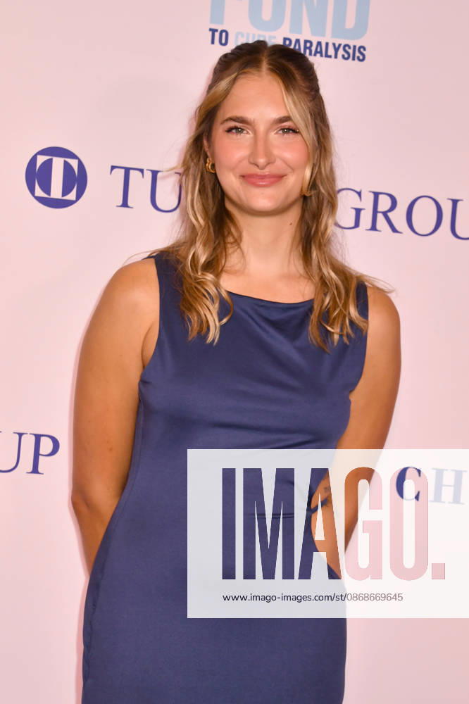 NEW YORK, NY - OCTOBER 5: Monica Aksamit at the 41st Annual Great Sports Legends Dinner on October 5, 2026 at the New York Hilton in New York City.