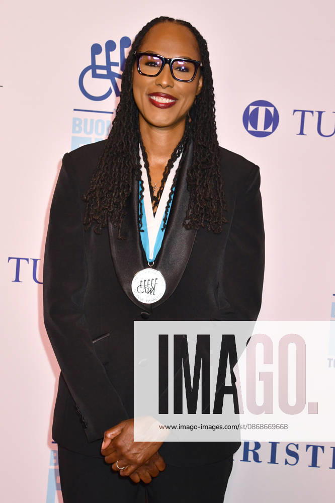 NEW YORK, NY - OCTOBER 5: Chamique Holdsclaw at the 41st Annual Great Sports Legends Dinner on October 5, 2026 at the New York Hilton in New York City.