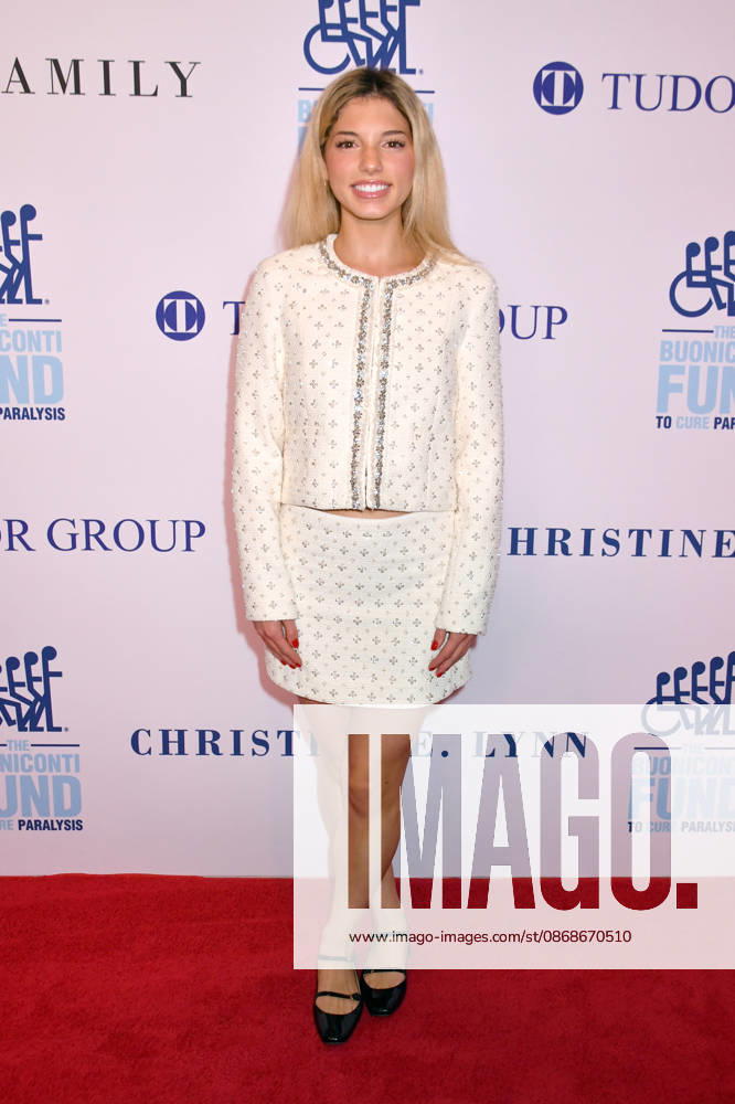 NEW YORK, NY - OCTOBER 5: Megan Eugenio at the 41st Annual Great Sports Legends Dinner on October 5, 2026 at the New York Hilton in New York City.