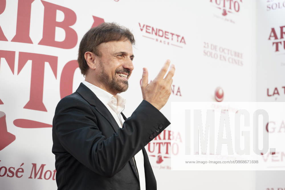 Premiere of the movie ARRIBA TUTTO in Madrid, Spain - 05 Oct 2026 Jose Mota attends the premiere of the movie ARRIBA TUTTO at the Capitol Cinema in Madrid. Madrid Spain