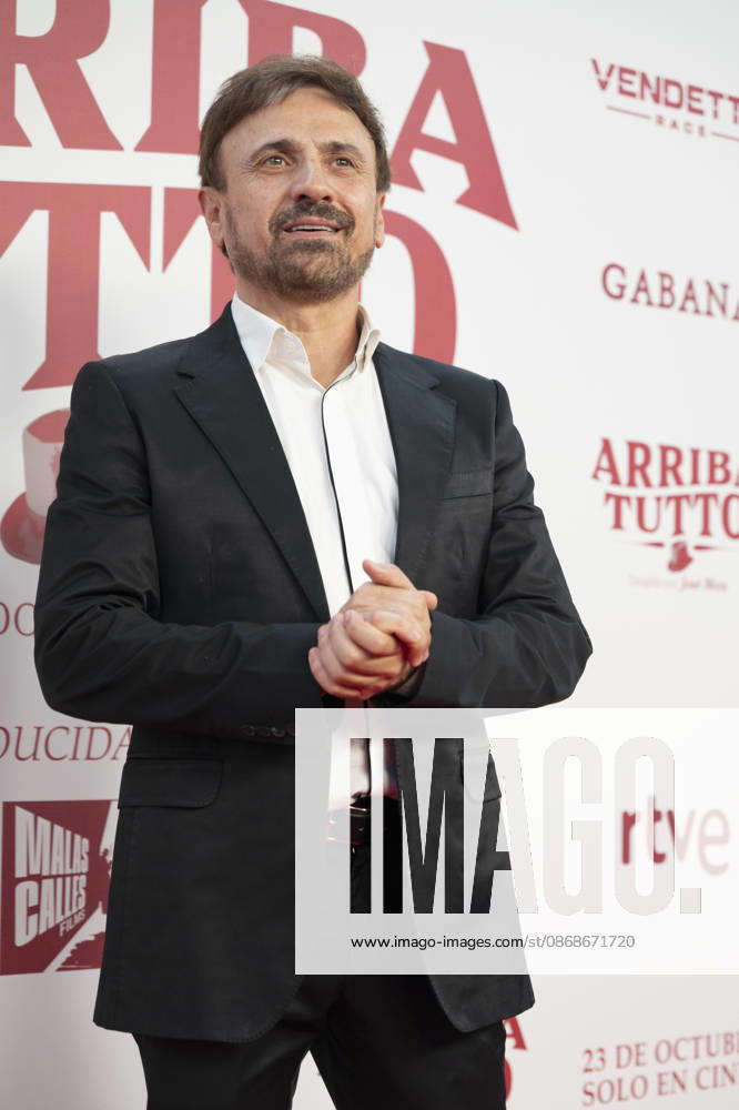 Premiere of the movie ARRIBA TUTTO in Madrid, Spain - 05 Oct 2026 Jose Mota attends the premiere of the movie ARRIBA TUTTO at the Capitol Cinema in Madrid. Madrid Spain