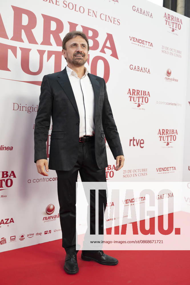 Premiere of the movie ARRIBA TUTTO in Madrid, Spain - 05 Oct 2026 Jose Mota attends the premiere of the movie ARRIBA TUTTO at the Capitol Cinema in Madrid. Madrid Spain