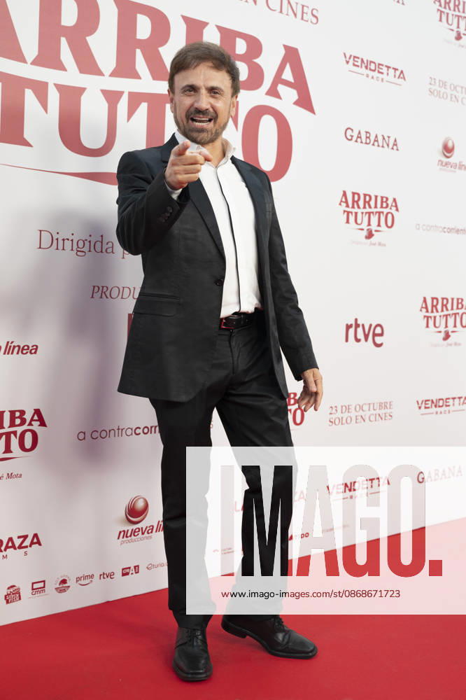 Premiere of the movie ARRIBA TUTTO in Madrid, Spain - 05 Oct 2026 Jose Mota attends the premiere of the movie ARRIBA TUTTO at the Capitol Cinema in Madrid. Madrid Spain