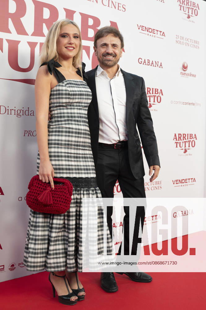 Premiere of the movie ARRIBA TUTTO in Madrid, Spain - 05 Oct 2026 Jose Mota and Daniela Mota attend the premiere of the movie ARRIBA TUTTO at the Capitol Cinema in Madrid. Madrid Spain