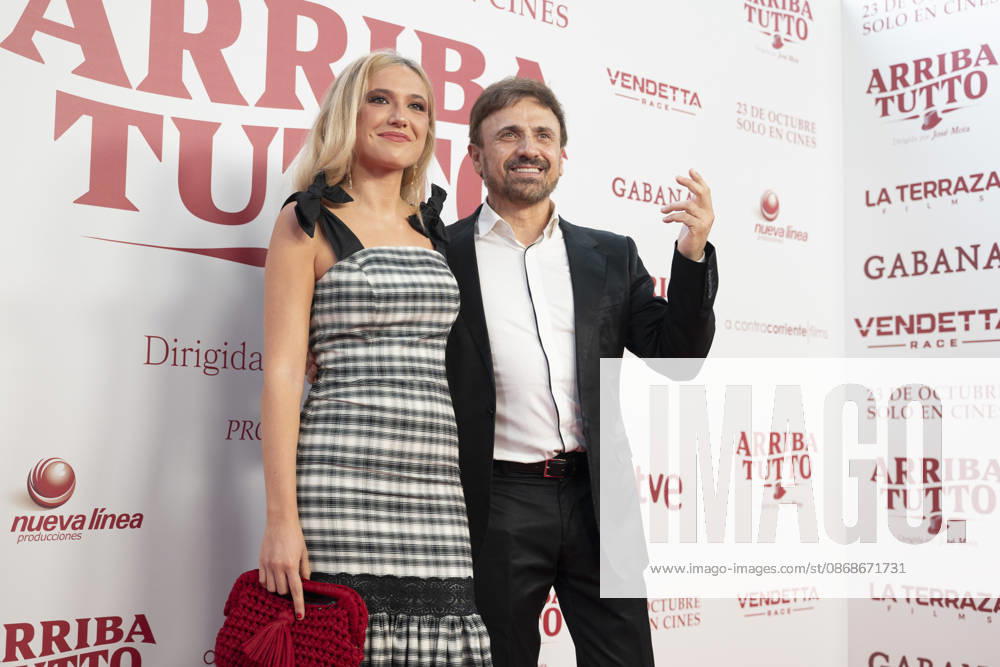 Premiere of the movie ARRIBA TUTTO in Madrid, Spain - 05 Oct 2026 Jose Mota and Daniela Mota attend the premiere of the movie ARRIBA TUTTO at the Capitol Cinema in Madrid. Madrid Spain