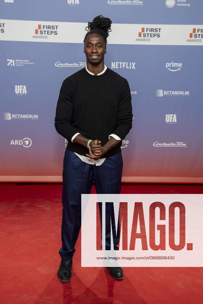 ABB FIRSTSTEPS: Eugene Boateng walks the red carpet at the 2026 FIRST STEPS Awards ceremony at the Theater des Westens on October 5, 2026, in Berlin, Germany