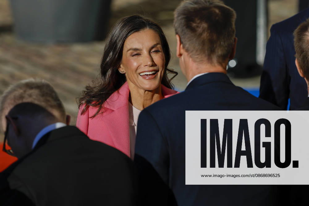 Queen of Spain Letizia, upon their arrival at the Presidential Palace for the welcome ceremony as part of the Spanish king and queen s state visit to Finland in Helsinki, Finland, 06 October 2026. Spanish King and Queen visit Finland !ACHTUNG: NUR REDAKTIONELLE NUTZUNG!