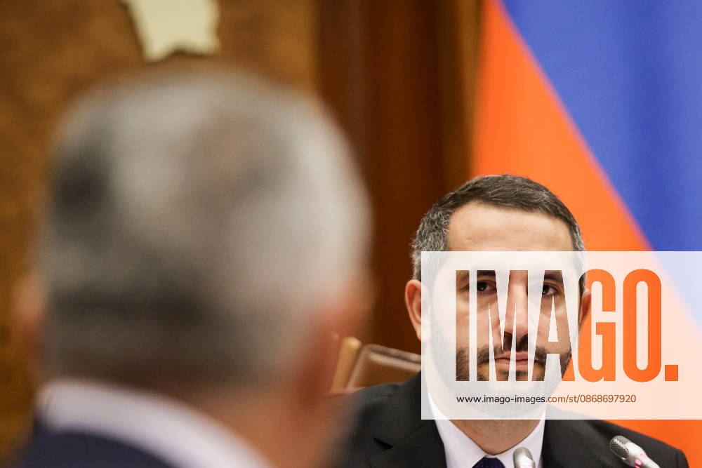 ARMENIA, YEREVAN - OCTOBER 6, 2026: President of the National Assembly Ruben Rubinyan is pictured during the 2nd session of the Armenian National Assembly of the 9th convocation Yerevan Armenia - ZUMAt113 20261006_zaa_t113_020