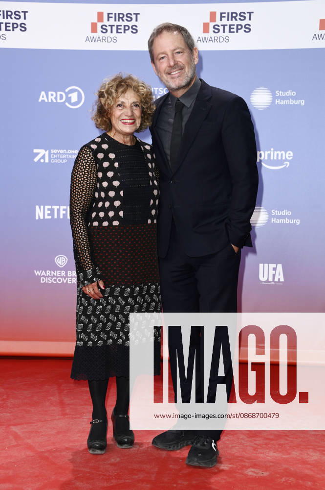 Adriana Altaras and Florian Gallenberger at the 27th First Steps Awards ceremony in 2026 at the Theater des Westens in Berlin, October 5, 2026 Foto:xN.xKubelkax xFuturexImagex first_steps_6201