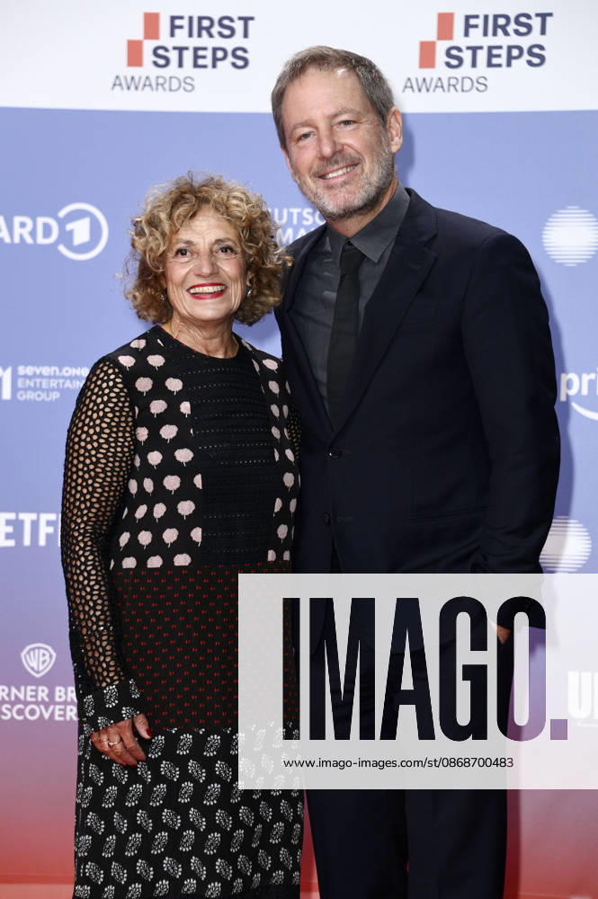 Adriana Altaras and Florian Gallenberger at the 27th First Steps Awards ceremony in 2026 at the Theater des Westens in Berlin, October 5, 2026 Foto:xN.xKubelkax xFuturexImagex first_steps_6202