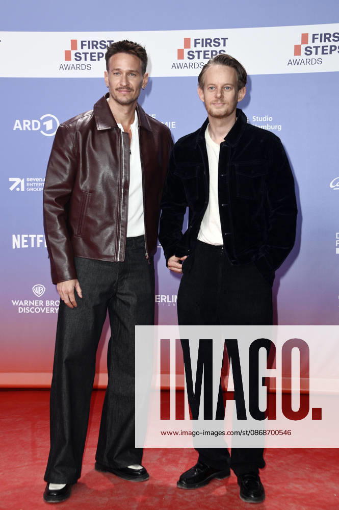 Vladimir Burlakov and Patrick Güldenberg at the 27th First Steps Awards ceremony in 2026 at the Theater des Westens in Berlin, October 5, 2026 Foto:xN.xKubelkax xFuturexImagex first_steps_6217