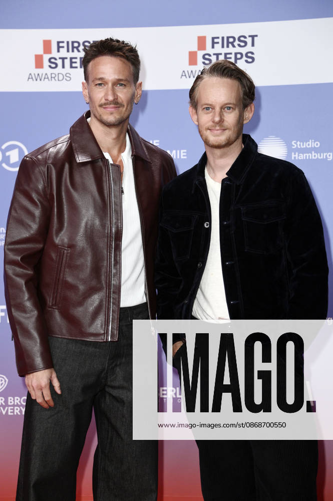 Vladimir Burlakov and Patrick Güldenberg at the 27th First Steps Awards ceremony in 2026 at the Theater des Westens in Berlin, October 5, 2026 Foto:xN.xKubelkax xFuturexImagex first_steps_6218