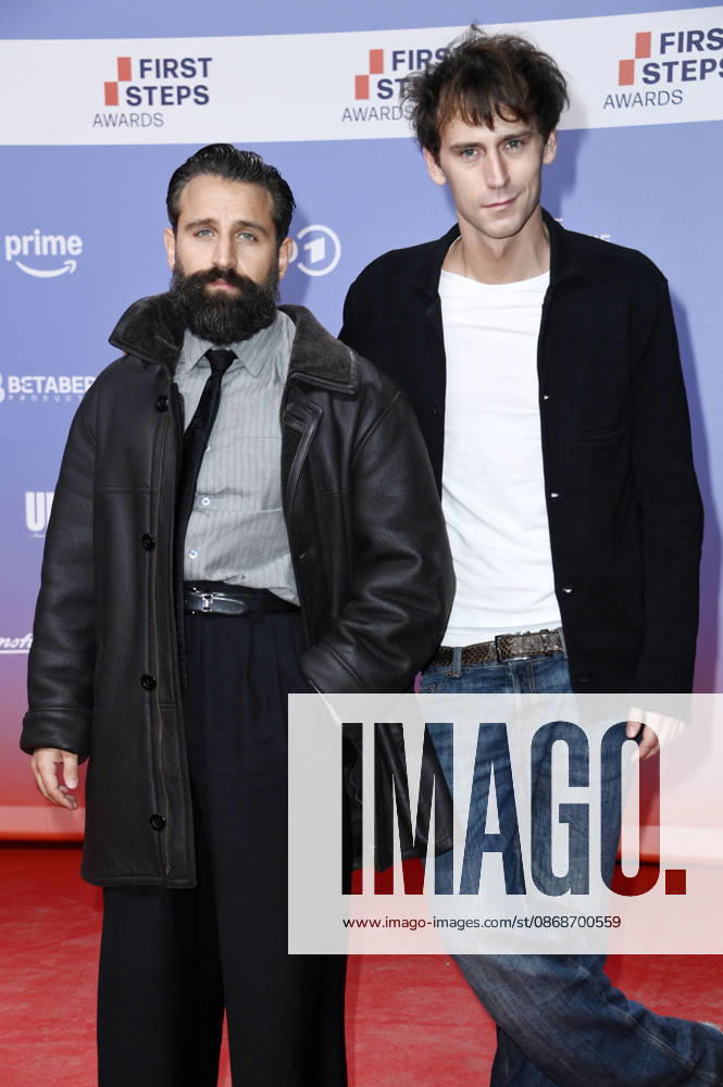 Arman Kashani and Oskar Belton at the 27th First Steps Awards ceremony in 2026 at the Theater des Westens in Berlin, October 5, 2026 Foto:xN.xKubelkax xFuturexImagex first_steps_6220