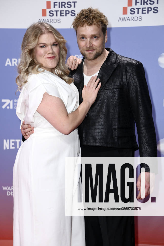 Gisa Flake and Knud Riepen at the 27th First Steps Awards ceremony in 2026 at the Theater des Westens in Berlin, October 5, 2026 Foto:xN.xKubelkax xFuturexImagex first_steps_6226