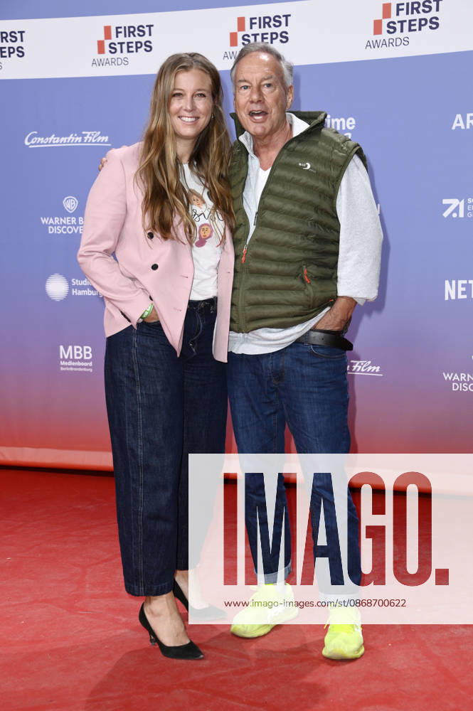 Nina Eichinger and Nico Hofmann at the 27th First Steps Awards ceremony in 2026 at the Theater des Westens in Berlin, October 5, 2026 Foto:xN.xKubelkax xFuturexImagex first_steps_6238