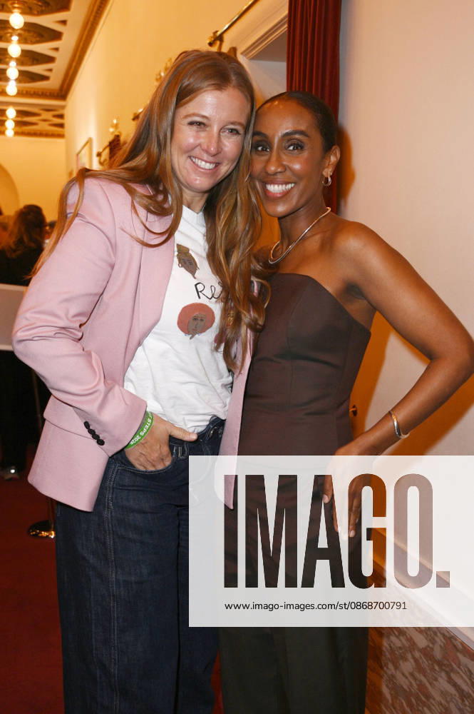 Nina Eichinger and Hadnet Tesfai at the 27th First Steps Awards ceremony in 2026 at the Theater des Westens in Berlin, October 5, 2026 Foto:xN.xKubelkax xFuturexImagex first_steps_6266