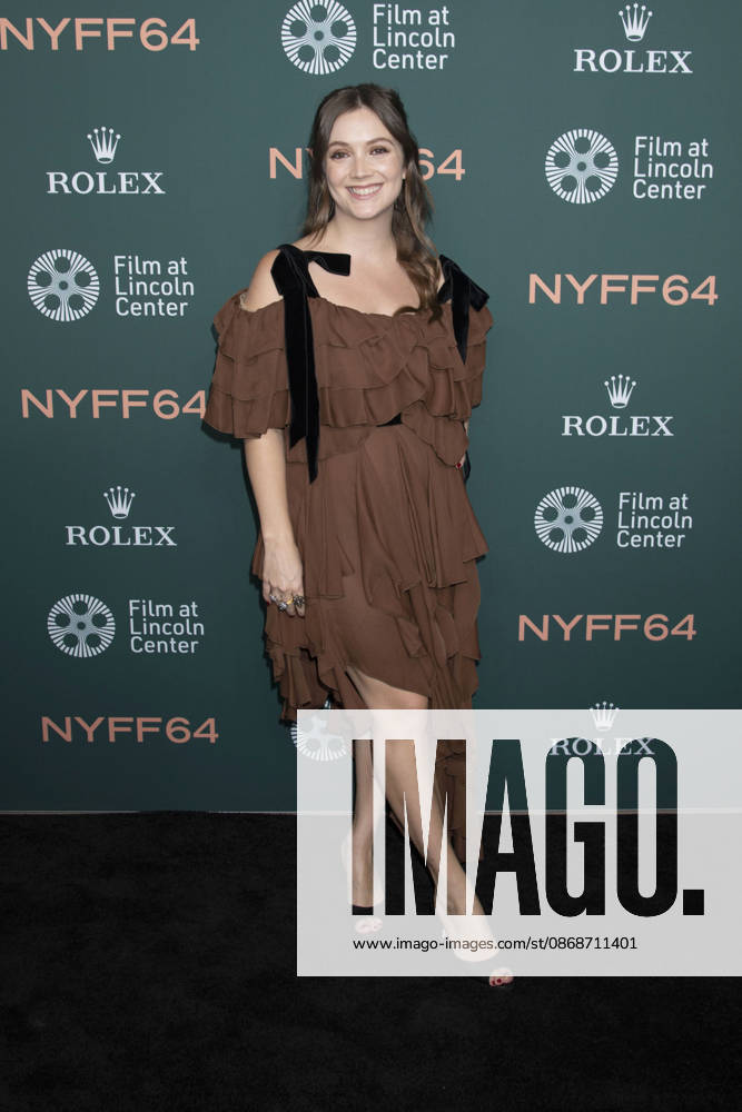 Billie Lourd at the premiere of the film *Artificial* at the 64th New York Film Festival at Alice Tully Hall in Lincoln Center, New York, October 5, 2026 Foto:xJ.xFuturexImagex artificial_6044