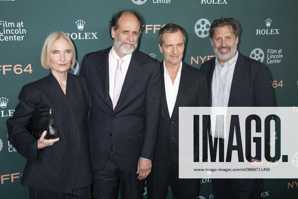 Jennifer Fox, Luca Guadagnino, David Heyman, and Jeff Clifford at the premiere of the film *Artificial* at the 64th New York Film Festival at Alice Tully Hall in Lincoln Center, New York, October 5, 2026 Foto:xJ.xFuturexImagex artificial_6053