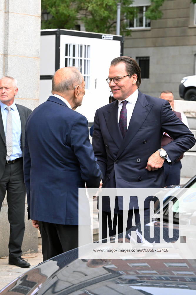 The Prado Museum Reopens the Queen Christina Sculpture Gallery with a Visit from Prince Daniel of Sweden The president of the Royal Board of Trustees of the Prado Museum, Javier Solana, welcomes Prince Daniel of Sweden for the reopening of the Queen Christina Sculpture Gallery on October 6, 2026, in Madrid, Spain. CELEBRITIES PRADO MUSEUM ROYALTY PRINCE José Madrid Madrid Spain