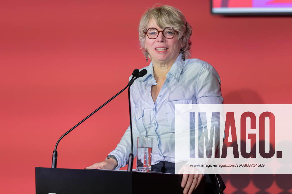 Frankfurt Book Fair 2026 Jill Lepore, American historian and author Opening press conference of the Frankfurt Book Fair 2026, Frankfurt am Main, Hesse, Germany, Exhibition Center