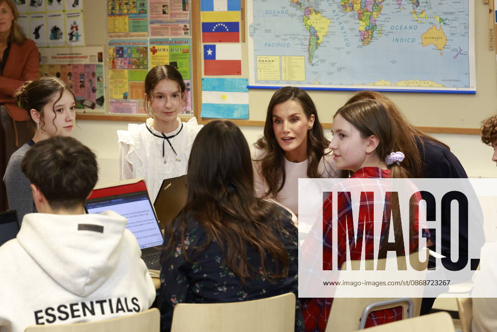 Finland Queen Letizia and Suzanne Innes-Stubb on the 1st day of the 2 day statevisit to Finland. Â