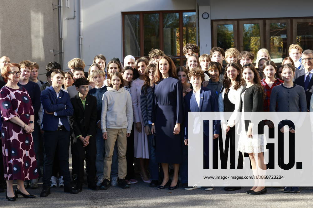 Finland Queen Letizia and Suzanne Innes-Stubb on the 1st day of the 2 day statevisit to Finland. Â
