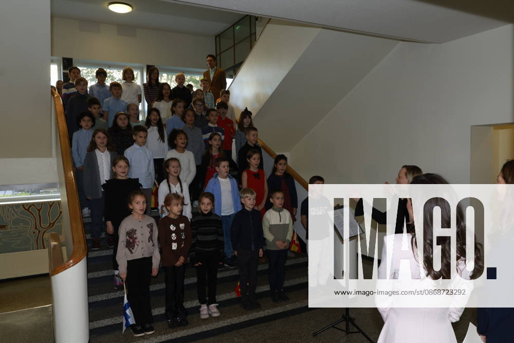 Finland Queen Letizia and Suzanne Innes-Stubb on the 1st day of the 2 day statevisit to Finland. Â