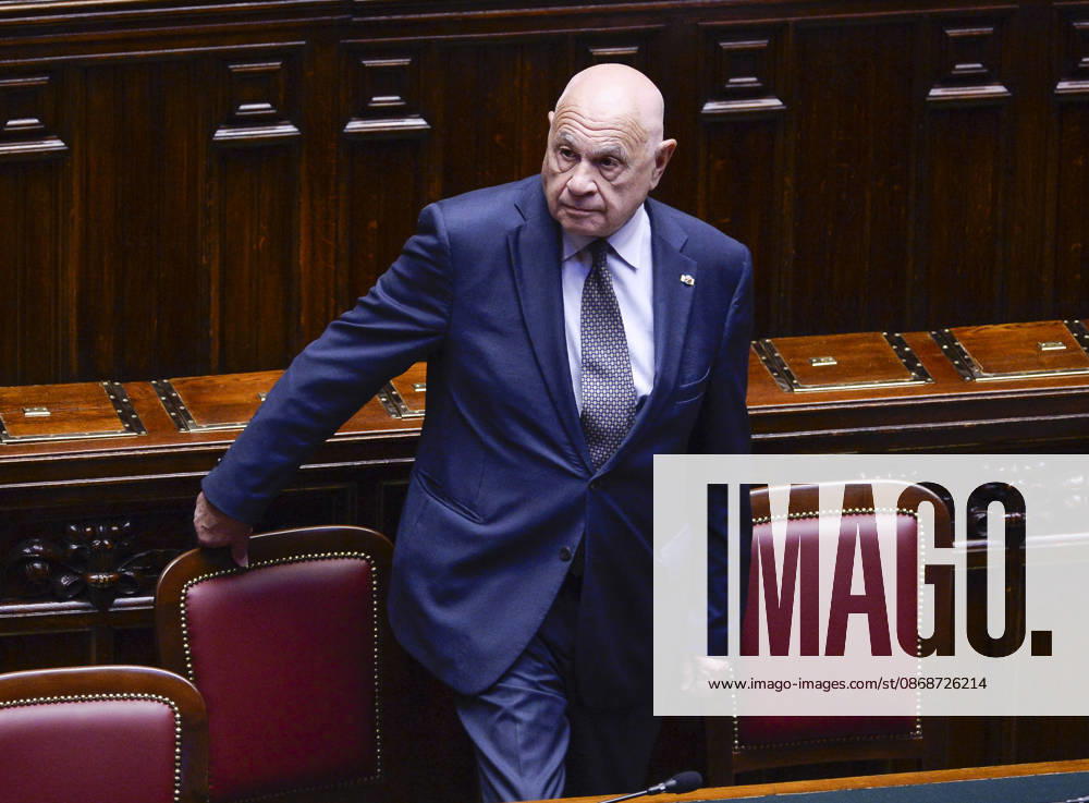 IPA89364953 - Rome, Chamber of Deputies: Electoral Law, explanations of vote, and vote of confidence on Article 1; photo by Carlo Nordio