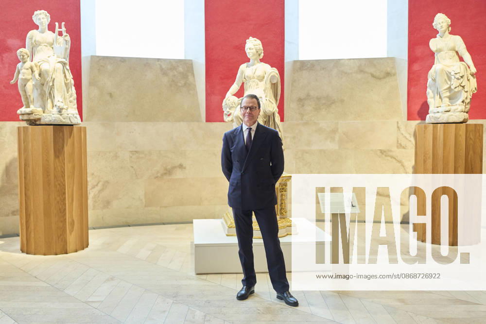Museum Prince Daniel of Sweden attended the re-inauguration of Queen Christinas sculpture collection at the Museo del Prado, Madrid. No Spain Â