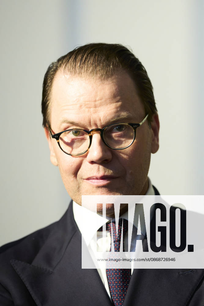 Museum Prince Daniel of Sweden attended the re-inauguration of Queen Christinas sculpture collection at the Museo del Prado, Madrid. No Spain Â