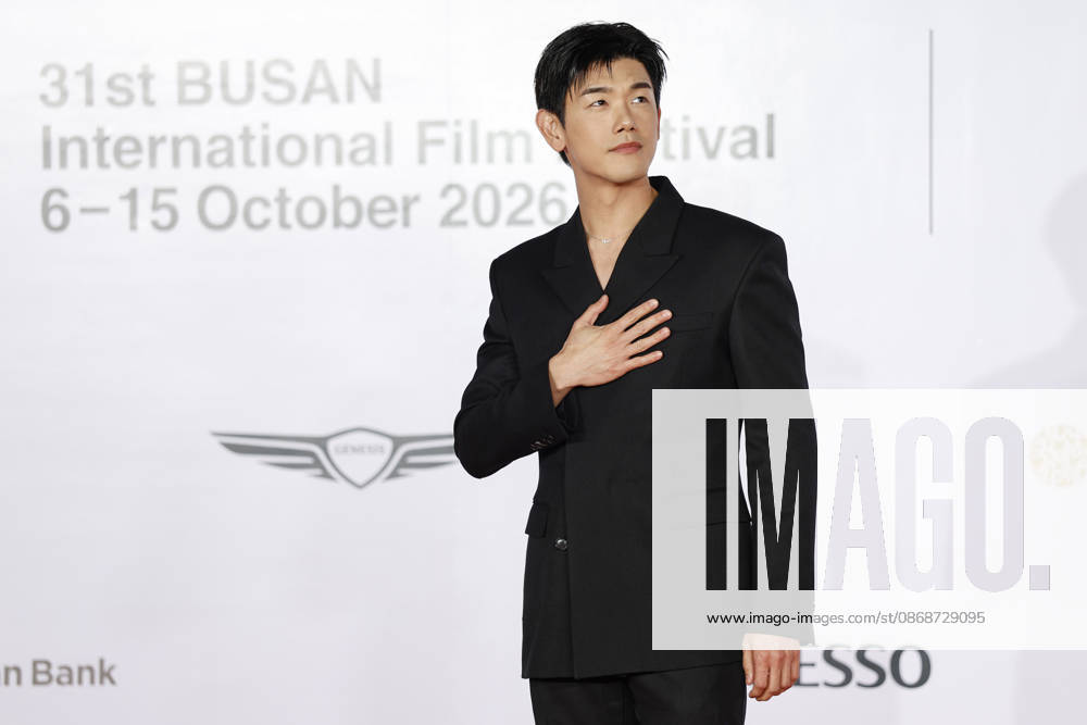 Stars gather at busan international film festival in south korea South Korean singer Eric Nam poses for photographs during a photocall ahead of the opening ceremony of the 31st Busan International Film Festival (BIFF) at the Busan Cinema Center in Busan, South Korea, on October 06, 2026. Busan South Korea