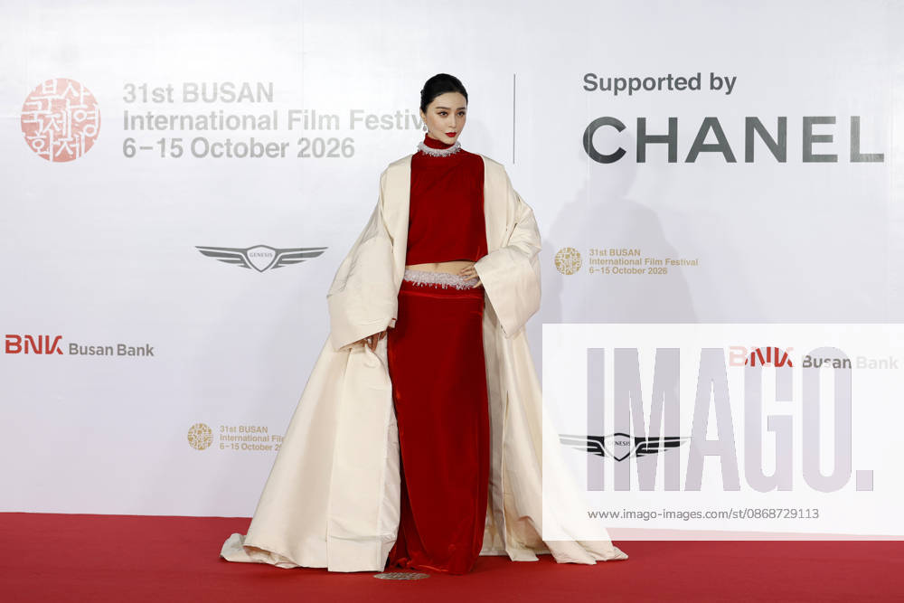 Stars gather at busan international film festival in south korea Chinese actress Fan Bingbing poses for photographs during a photocall ahead of the opening ceremony of the 31st Busan International Film Festival (BIFF) at the Busan Cinema Center in Busan, South Korea, on October 06, 2026. Busan South Korea