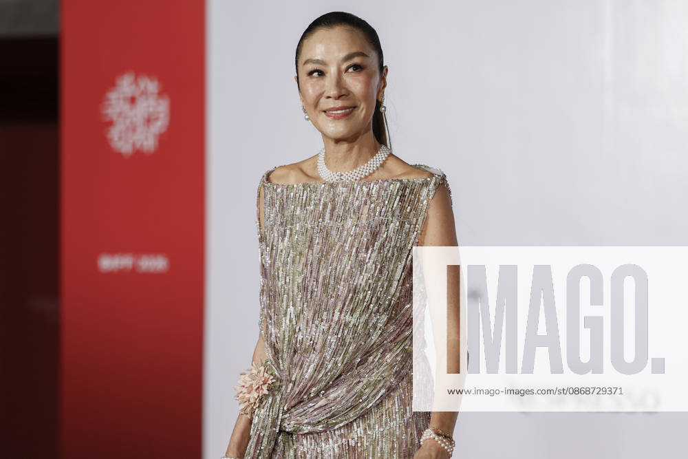 Stars gather at busan international film festival in south korea Malaysian actress Michelle Yeoh poses for photographs during a photocall ahead of the opening ceremony of the 31st Busan International Film Festival (BIFF) at the Busan Cinema Center in Busan, South Korea, on October 06, 2026. Busan South Korea