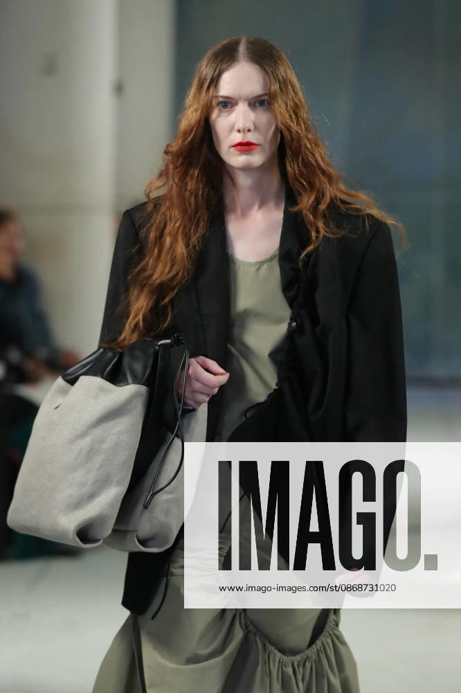 PFW - Litkovska Runway A model walks the runway during the Litkovska Womenswear Spring Summer 2027 show as part of the Paris Fashion Week on October 6, 2026 in Paris, France. Photo by Alain-Gil Gonzalez ABACAPRESS.COM Paris France