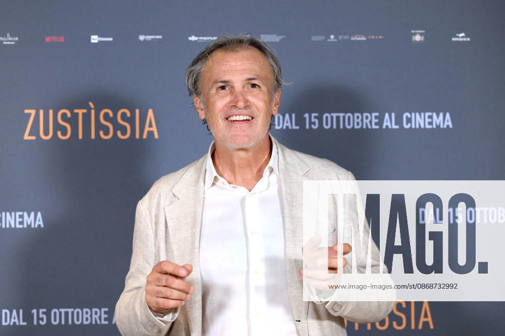 Fabrizio Ferracane during the photocall for the presentation of the film Zustissia, inspired by the true story of the longest miscarriage of justice in Italian history, 33 years of wrongful imprisonment. Rome, October 6, 2026 Rome Italy - ZUMAa289 20261006_zia_a289_038
